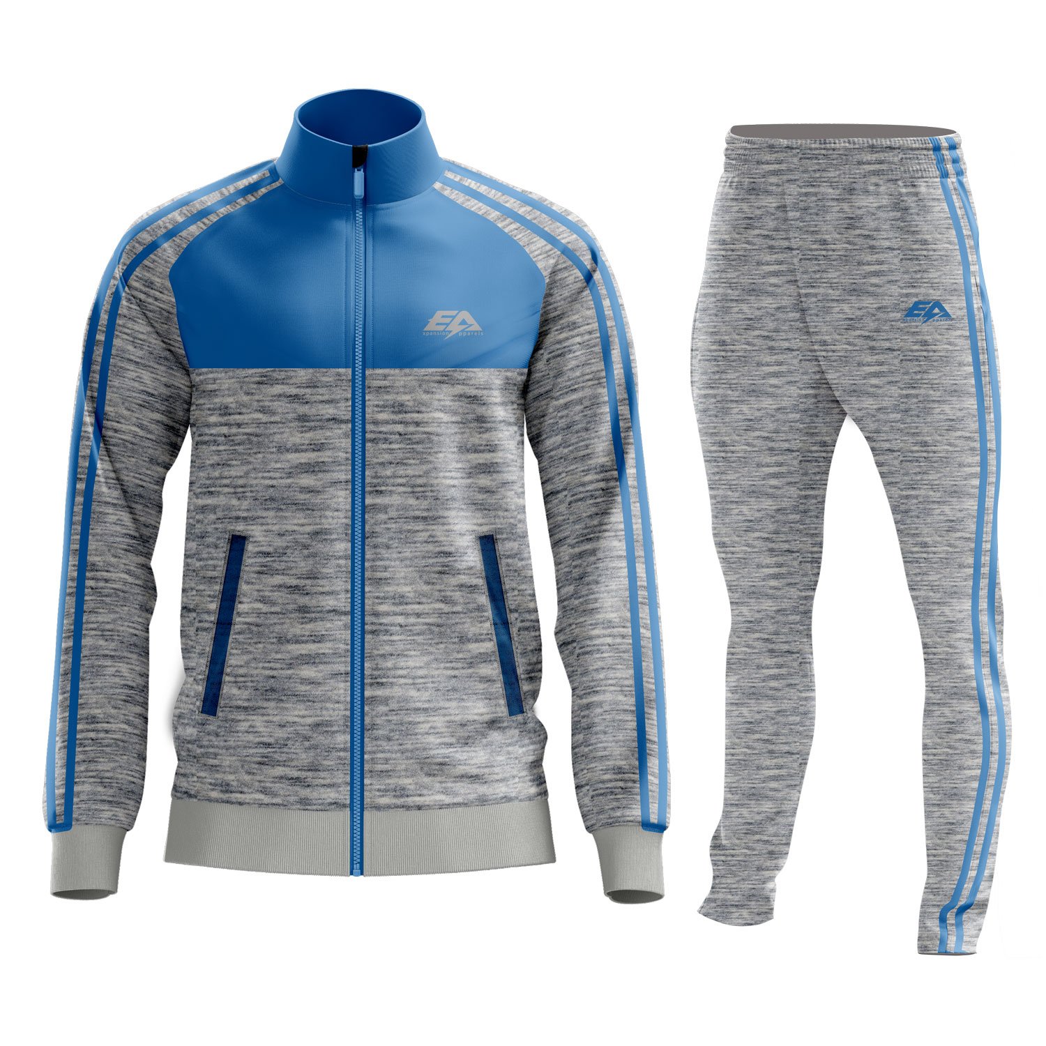 Custom Logo Winter Track Suit for Adults Men % Polyester with Superior Quality Accepts Customer Printing Designs Training Usage