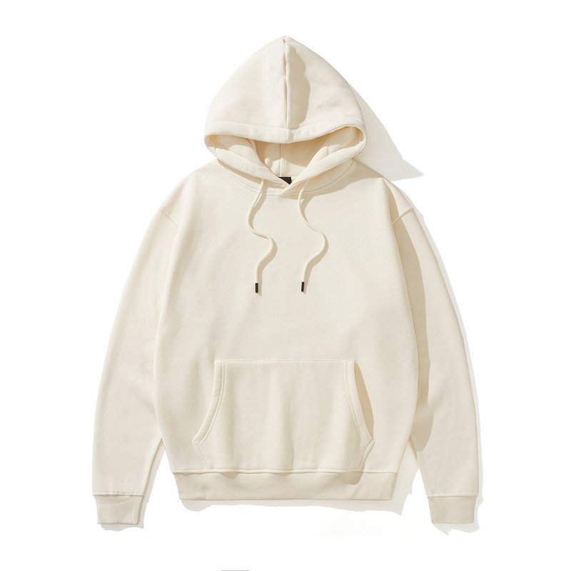 High Quality Cotton Plain Heavyweight Blank Oversized Unisex Custom Women's Plus Size Men's Fleece Pullover Hoodies Sweatshirts