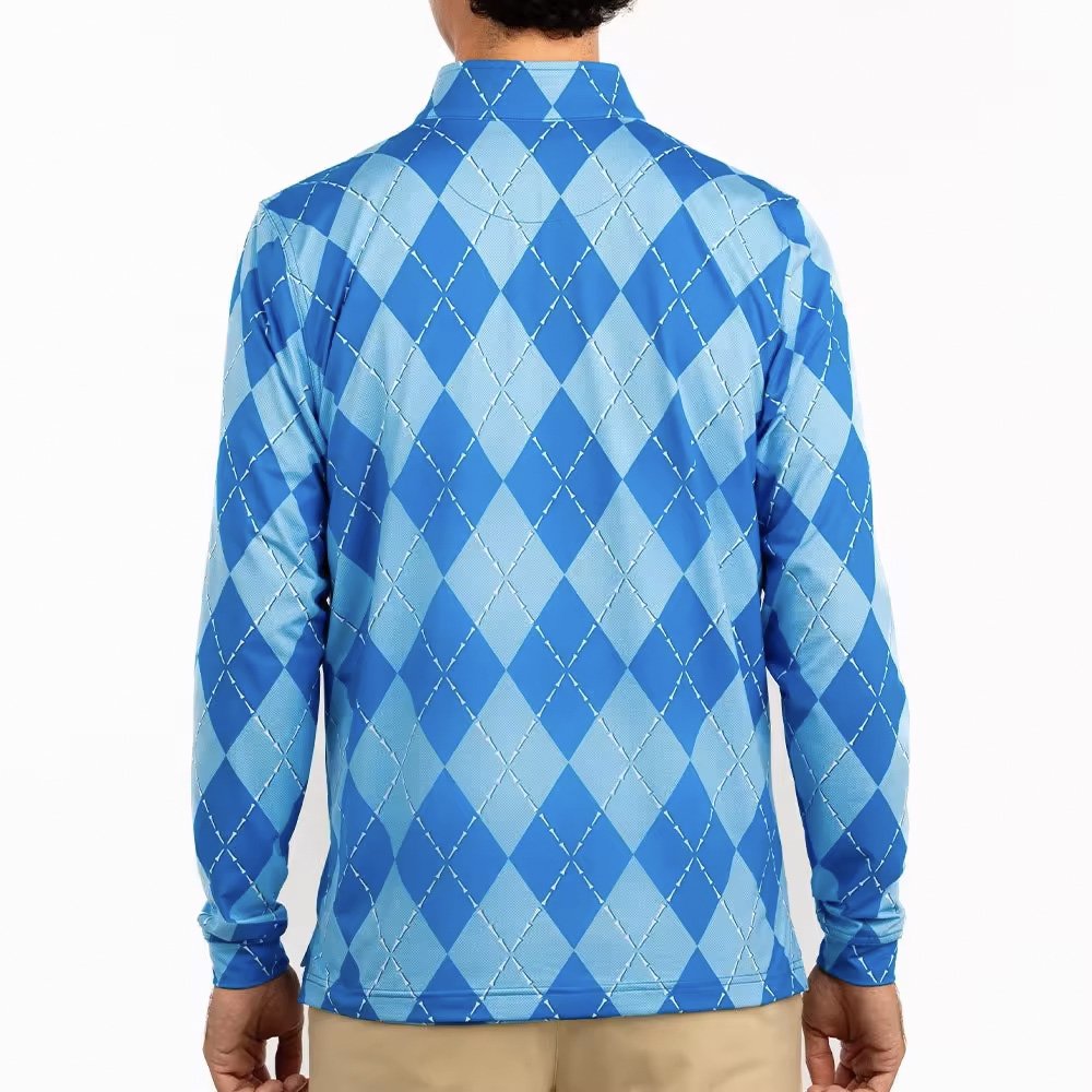 Men's Hoodies Sport Quarter 1/4 Zip neck Golf Pullovers Custom Printing Quarter-zip Zip Collar Pullover