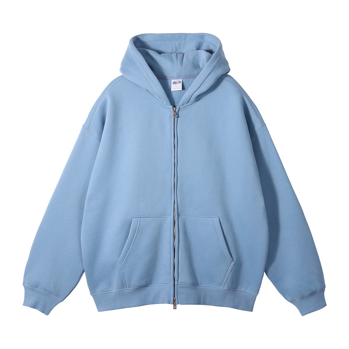 custom blank heavyweight oversized streetwear y2k fleece Men's Hoodies & Sweatshirts plain full zip up hoodie unisex