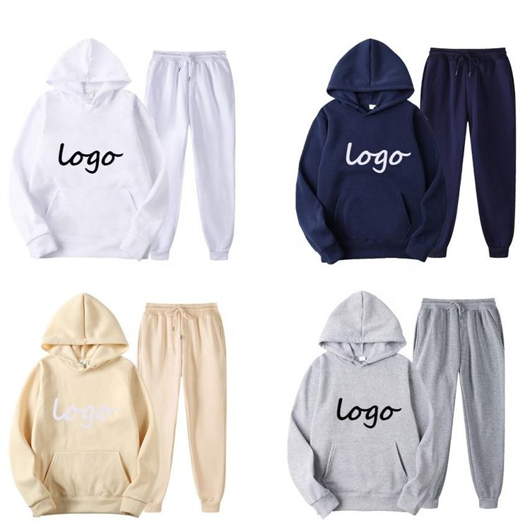 Jogger Sports Fitness Cotton Tracksuit plus size men's hoodies & sweatshirts Custom Blank Plain Hoodie