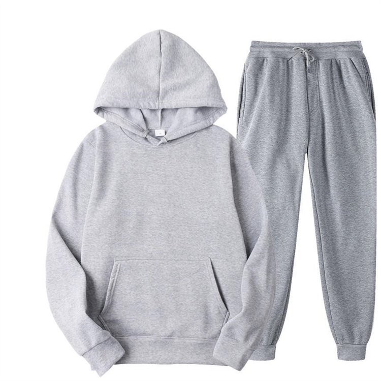 Jogger Sports Fitness Cotton Tracksuit plus size men's hoodies & sweatshirts Custom Blank Plain Hoodie