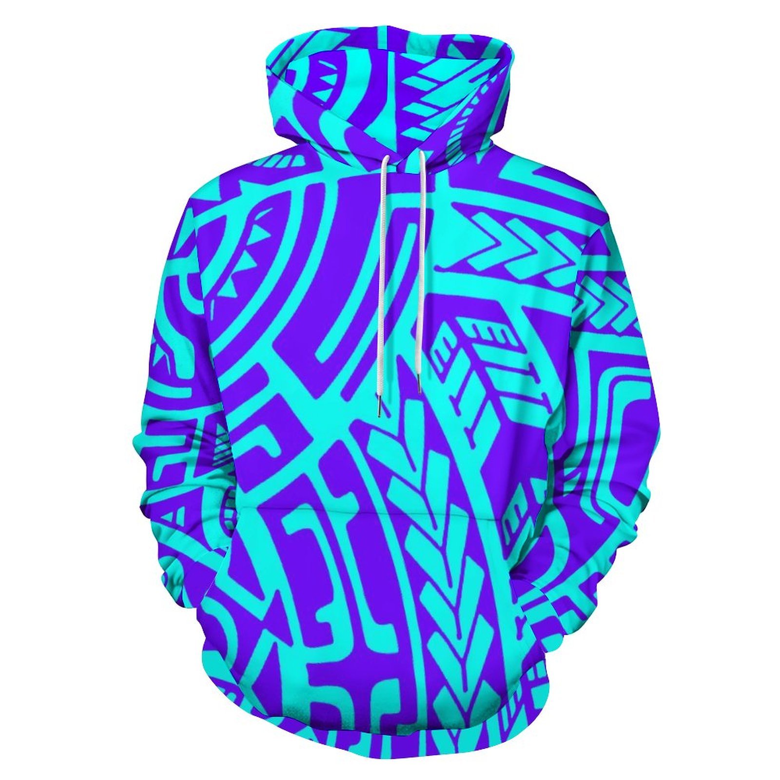 New On Your Demand Customized Logo Hooded Sweatshirts Polynesian Plus Size Men Clothing Lauhala Samoa Necklace Samoa Lei Hoodies