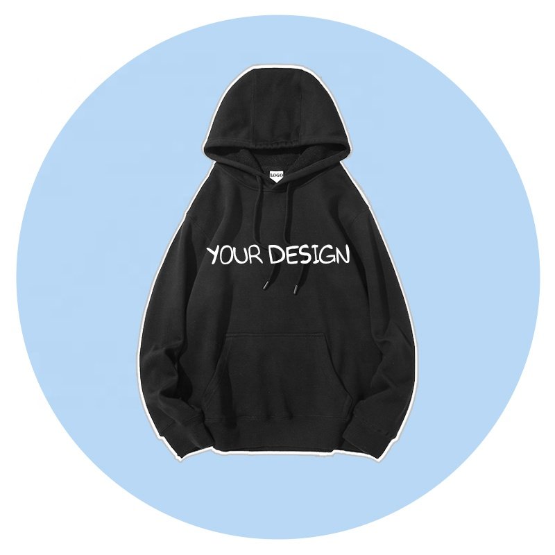 Wholesale Unisex Oversize Custom Logo Women's Blank Cropped Cool Pullover Men's Hoodies&amp Sweatshirt