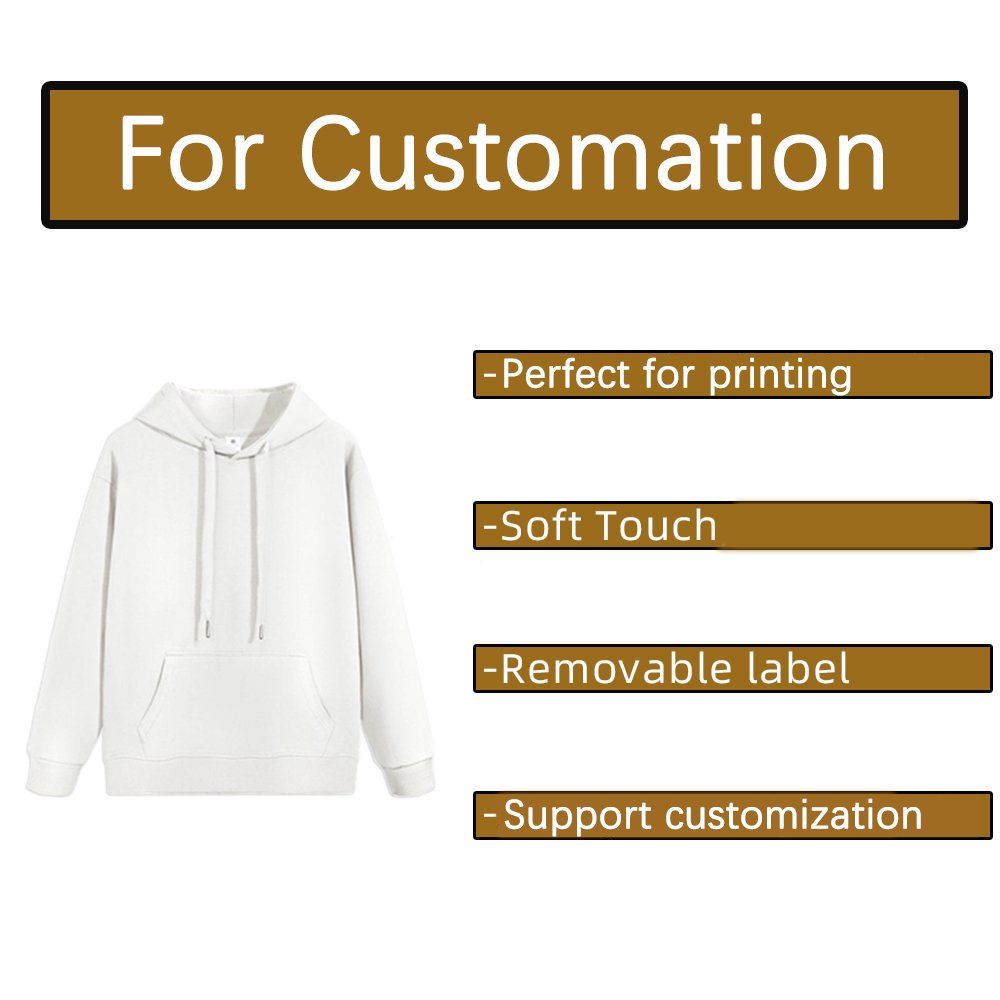 Cotton hoodies men Custom Logo Unisex High Quality Hoodie Embroidery Heavyweight Custom Printing hoodies Cotton