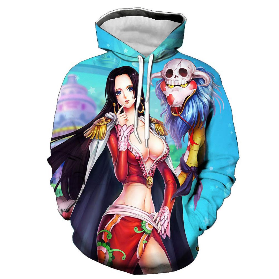 New Anime Men's Hoodie 3D Printing Animation Group Character Hoodie Manga Harajuku Unisex Clothes