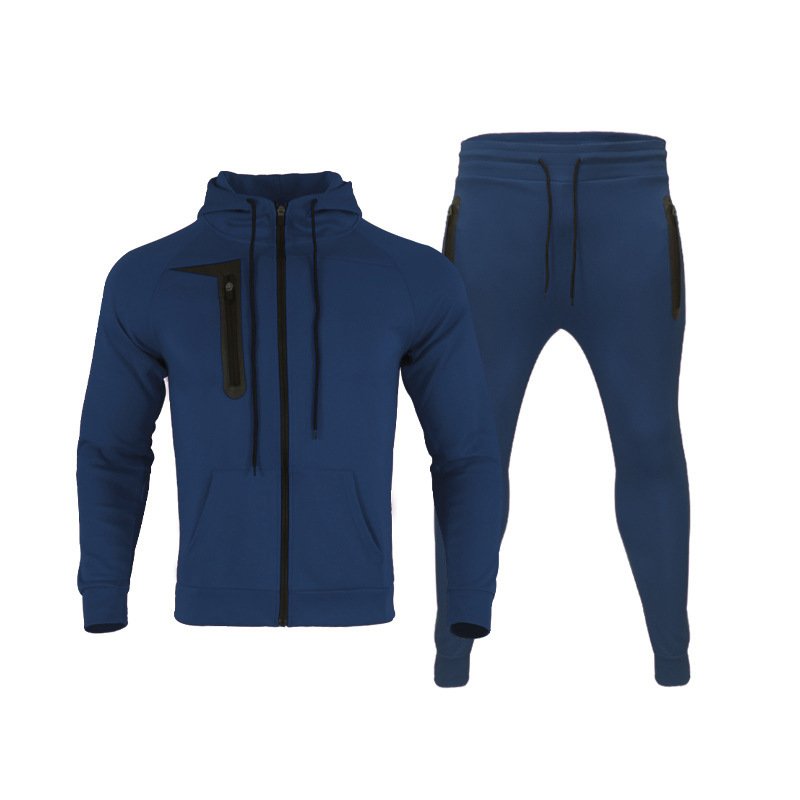 Custom Designer Men's Hoodies Sweatshirts Two Piece Jogging Set Sports Casual Training&Jogging Wear Windbreaker Tracksuit Men