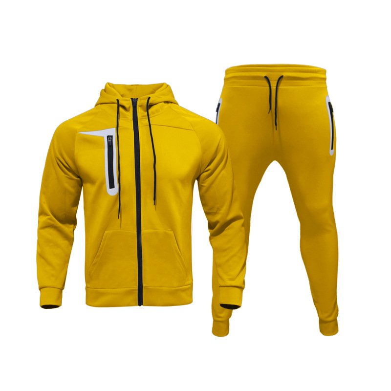 Custom Designer Men's Hoodies Sweatshirts Two Piece Jogging Set Sports Casual Training&Jogging Wear Windbreaker Tracksuit Men