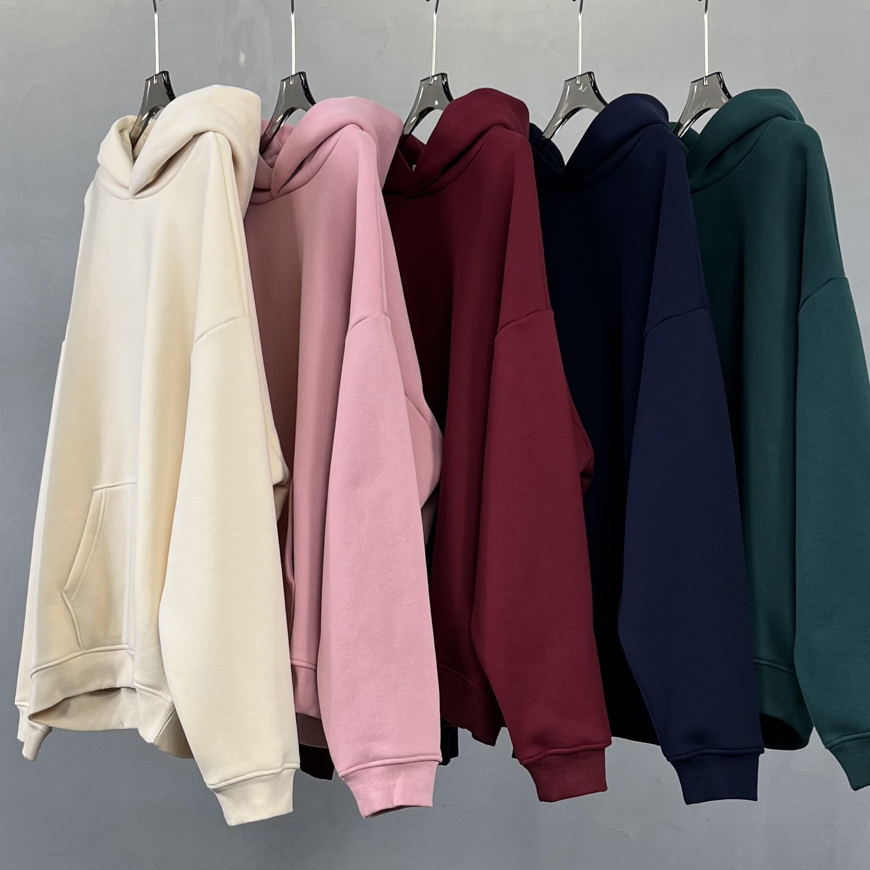 Wholesale Fashion High Quality Pullover custom logo acid wash oversized heavyweight plus size men's hoodies sweatshirts