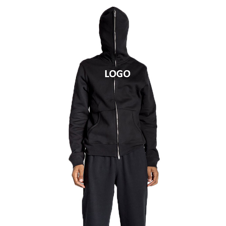 custom oversized rhinestone zip up hoodie Men's Hoodies & Sweatshirts plain full face zip up hoodie unisex
