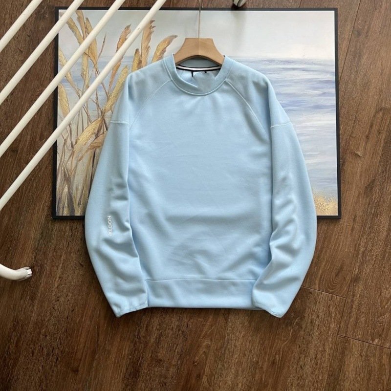 TECH FLEECE high quality Men's Crewneck Sweatshirt cotton Fleece Heather Grey Color Sports Wear Winter Sweatshirts