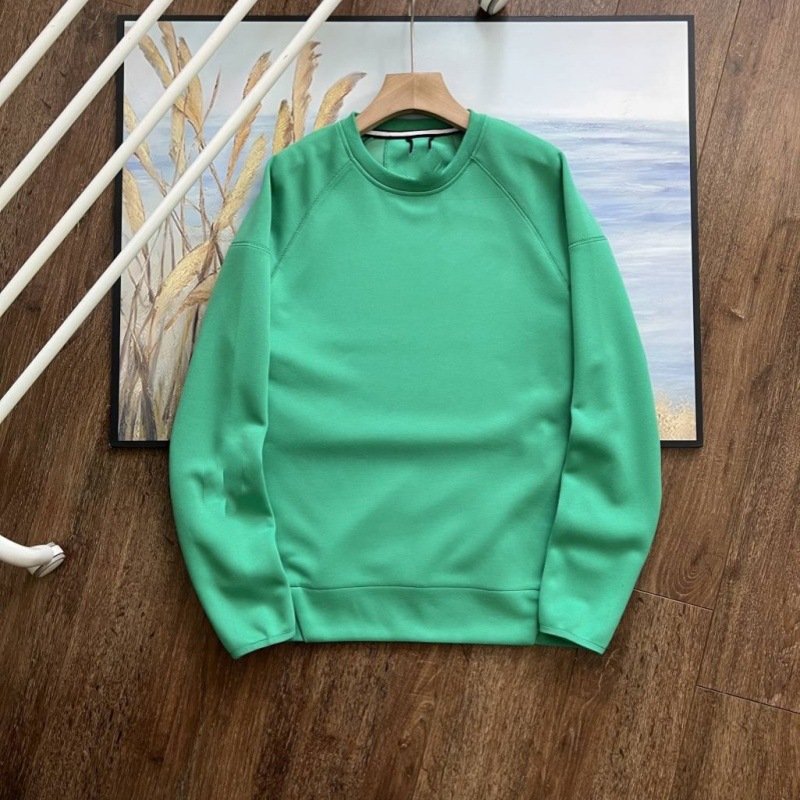 TECH FLEECE high quality Men's Crewneck Sweatshirt cotton Fleece Heather Grey Color Sports Wear Winter Sweatshirts