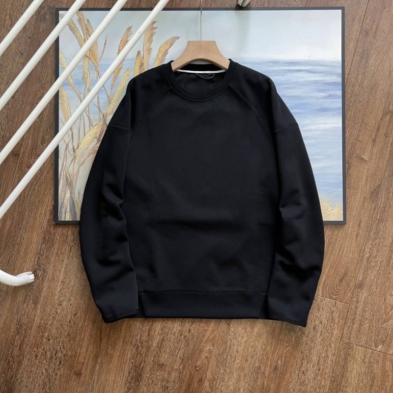 TECH FLEECE high quality Men's Crewneck Sweatshirt cotton Fleece Heather Grey Color Sports Wear Winter Sweatshirts