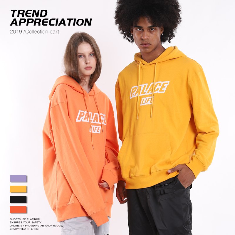 Men And Women Streetwear Manufacturer 100% Cotton Custom Logo Hoodie