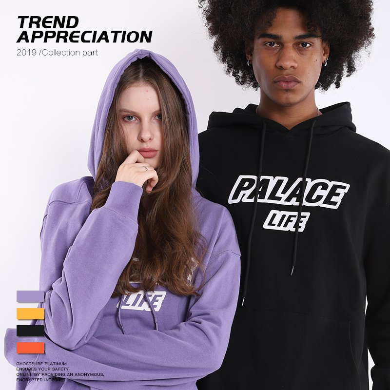 Men And Women Streetwear Manufacturer 100% Cotton Custom Logo Hoodie