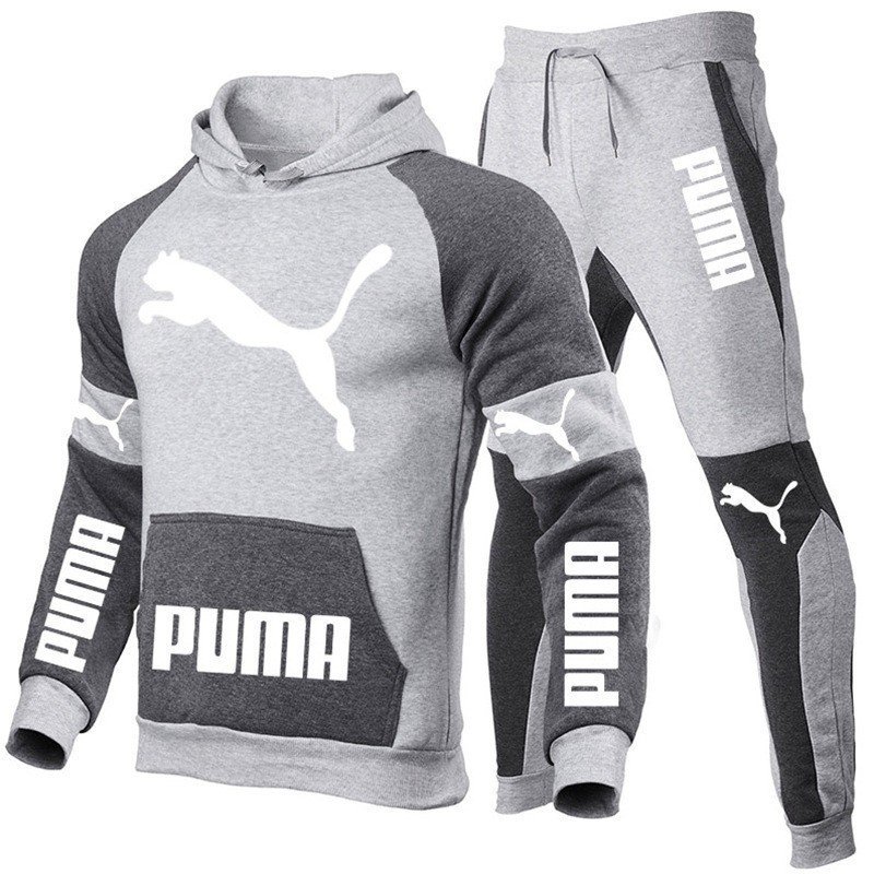 Wholesale quality men's sports hoodie set Pnma men's gym hoodie men's sportswear track and field clothing