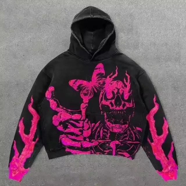 Custom Men's Hoodie with High Quality Embroidery Streetwear Style with Personalized Logo