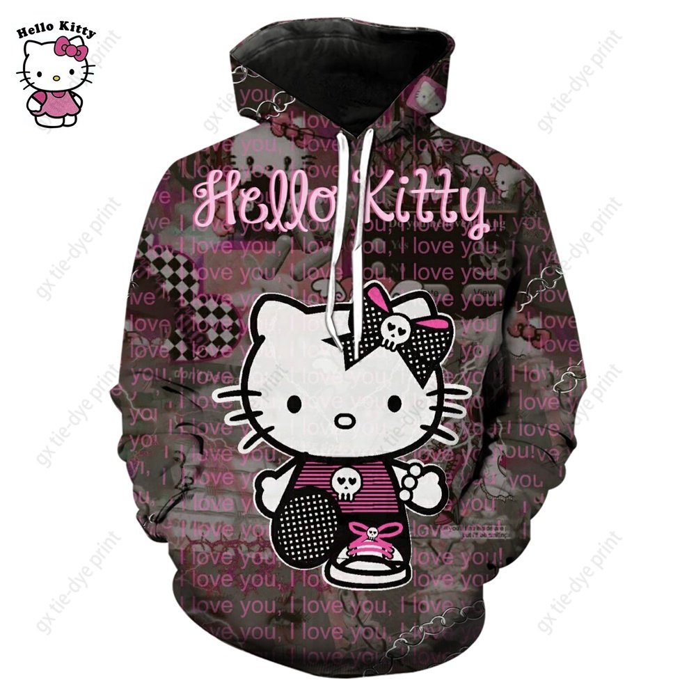 KT Hoodie Cute Mouse Ears Personalized KT Cute Fan Lover All Over Print Unisex Hoodie