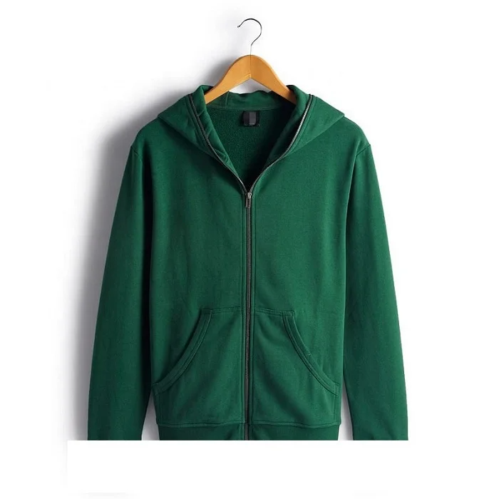 Blank Full Face Zip Up Men's Hoodie Wholesale Unisex high quality Custom hoody jacket Men Fullzip Zipper Hoodi