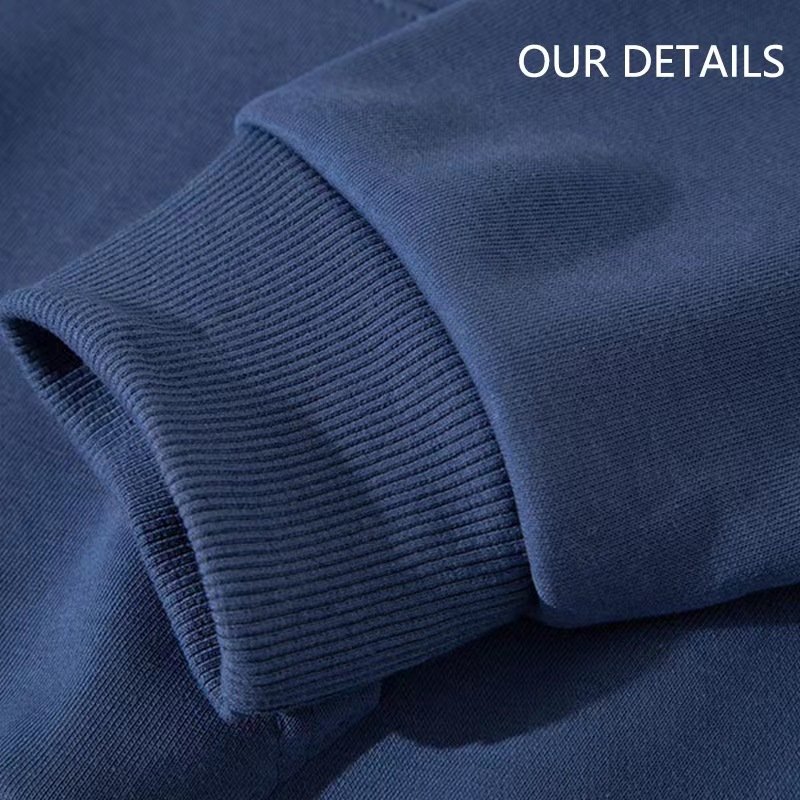 polyester men tracksuit custom sweatsuit jogger set private label blank track jogging sweat suit men sweatpants and hoodie set