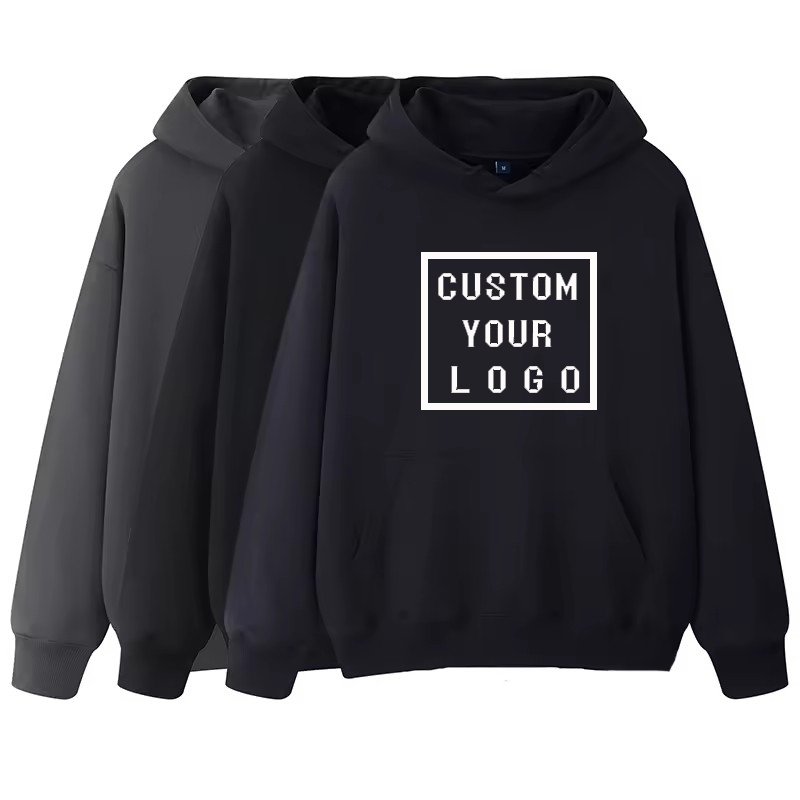 Wholesale French Terry crop boxy Hoodie Manufacturer Autumn Winter Custom Logo print Hoodie Men Women hoodies