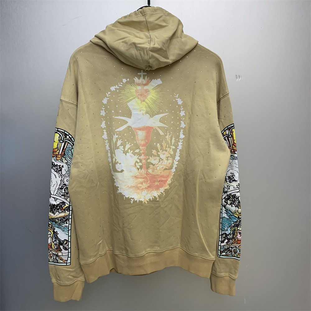 WHO DECIDES Hoodie Chalice Hooded Sweatshirt High quality 1:1 men's and women's hoodies