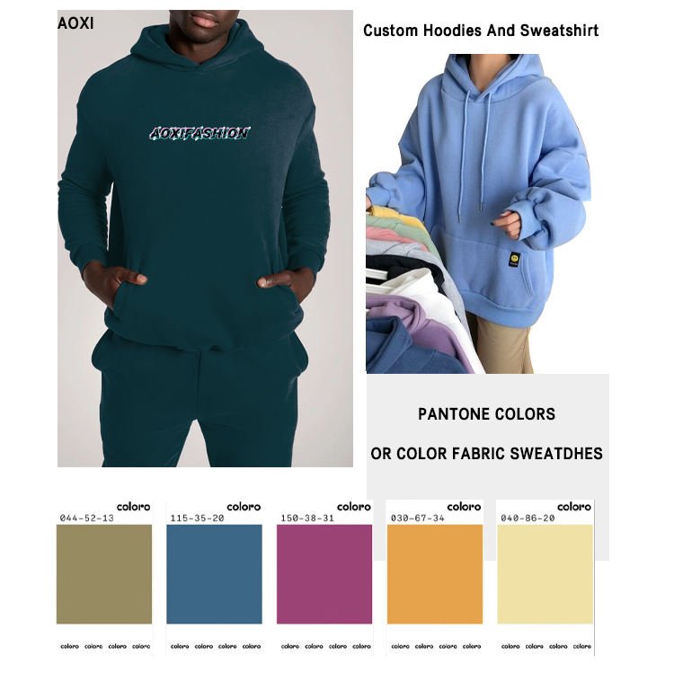 Wholesale Hoodies Manufacturer For Men Cheap Blank 100% Cotton Unisex Custom Hoodie High Quality Men's Hoodies and Sweatshirts
