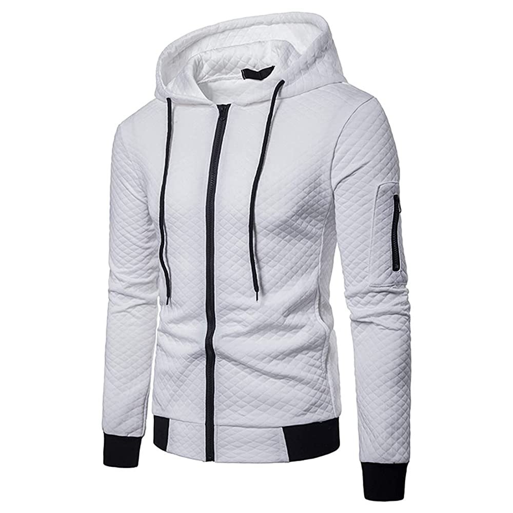 Men's Sports Sweatshirt, Full Zip Hoodie