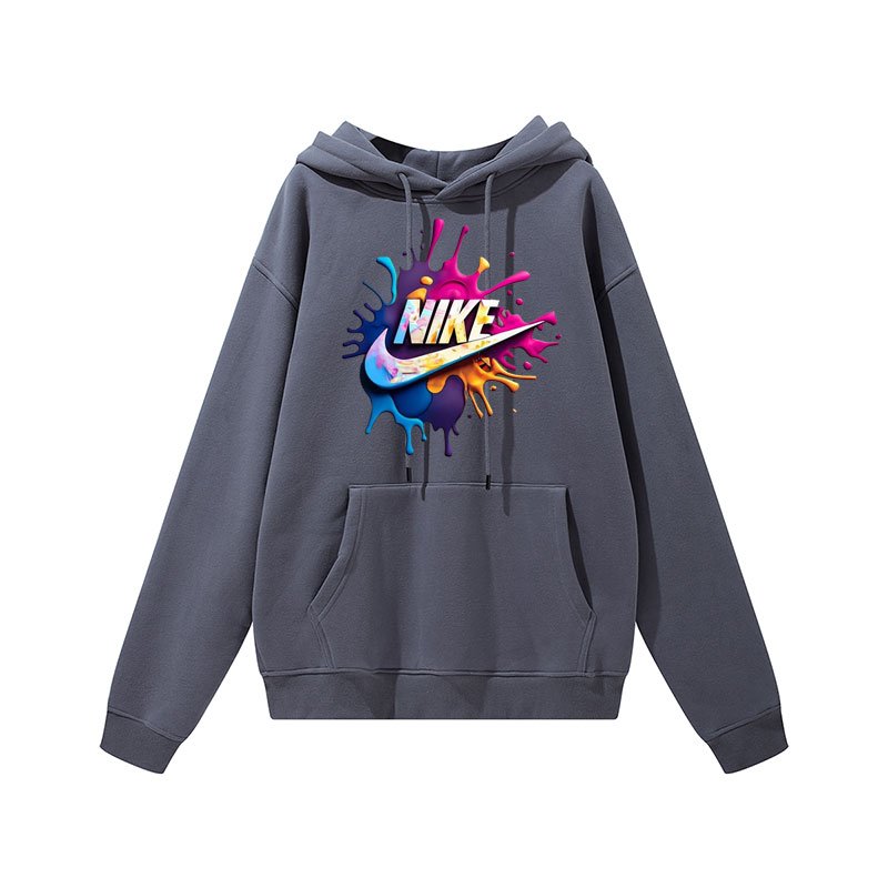 2622 # Hoodie Manufacturer Customized Trendy Brand 350g Wool Lining Neutral Super Large Hoodie Blank Men's Hoodie