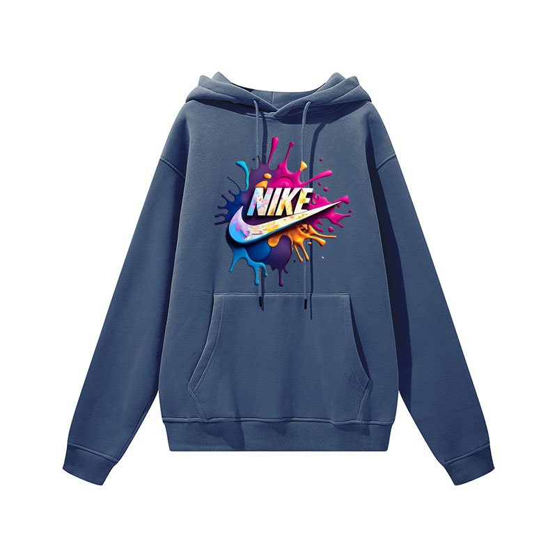 2622 # Hoodie Manufacturer Customized Trendy Brand 350g Wool Lining Neutral Super Large Hoodie Blank Men's Hoodie