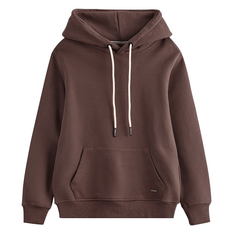 Tan Color Best Cotton Fleece Hoodies OEM Mens Women Hoodie 100% Cotton Long Sleeve custom Printed logo oversize Pullover Hoodies