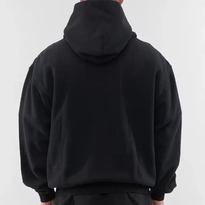 Wholesale men's high quality cotton custom Logo drop plus size hoodie pullover Heavy Weight oversized hoodies for men