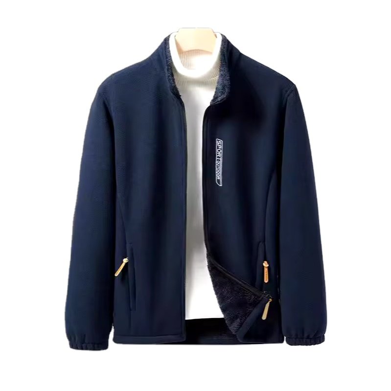 Factory Direct Spring Outdoor High Neck Fleece Sweatshirt Ventilate Luxury Mens Windproof Washed Hoodie