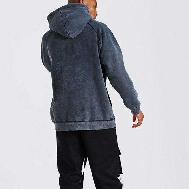 OEM Service Autumn Oversized Fit Acid Washed Men's Hoodies & Sweatshirts