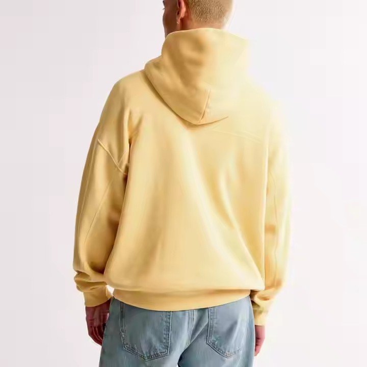 Wholesales fashion Blank Plain Men's Hoodie OEM anti-shrink Emboss Puff Printing boxy fit green men's hoodie