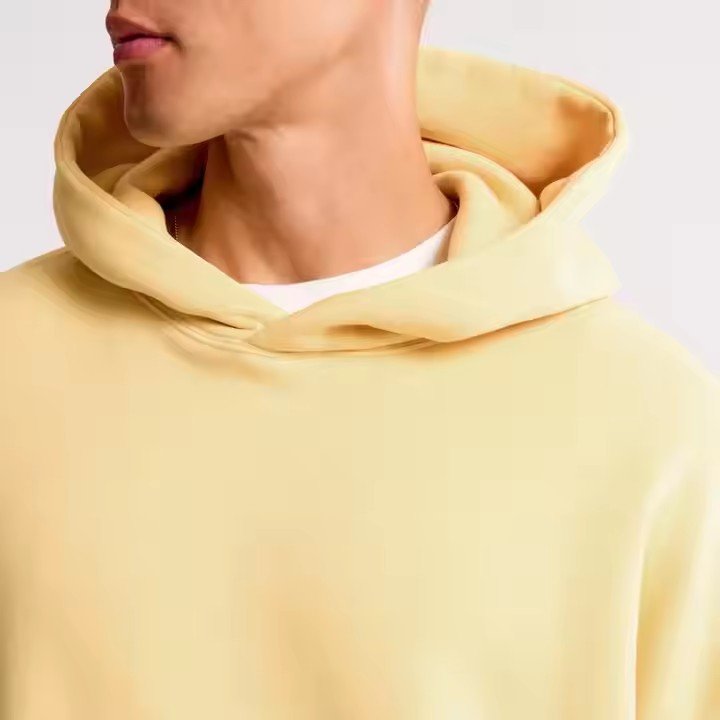 Wholesales fashion Blank Plain Men's Hoodie OEM anti-shrink Emboss Puff Printing boxy fit green men's hoodie