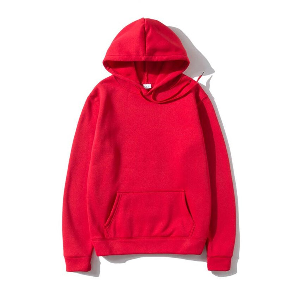 Basic hot solid color large Hoodie men's sports pullover sweater LOGO customization men's hoodies sweatshirts