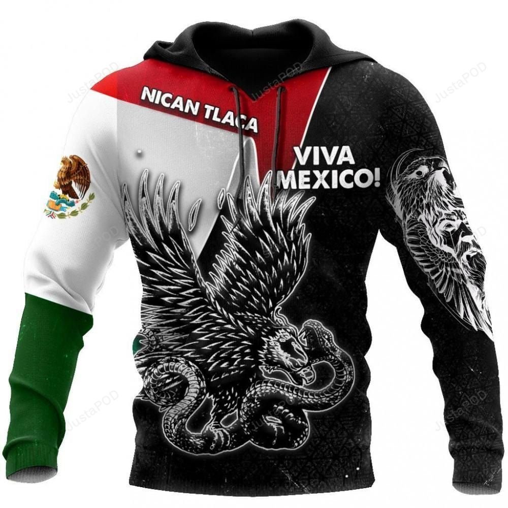 Gift Mexican Rooster Printing Men's Hoodies Hooded Streetwear Factory Outlet Custom Mexico Unisex Hoodie Print On Demand MOQ=1