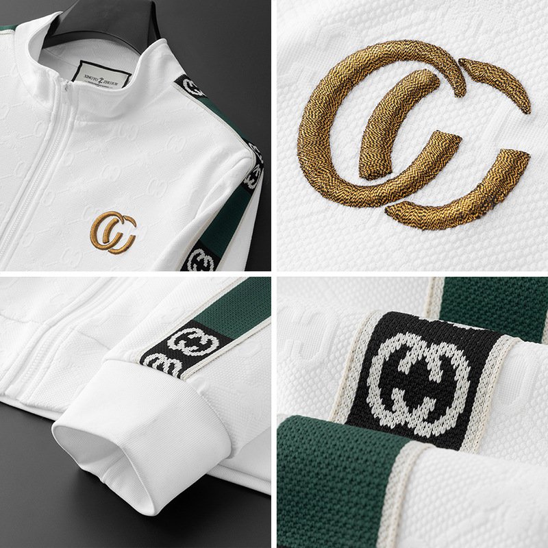 Corduroy 2 piece sweatsuit set men's clothing suits for men's hoodies & sweatshirts set