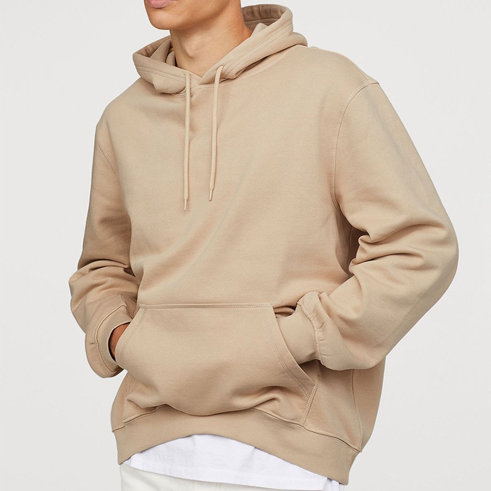 high quality men's hoodies 100% cotton plus size men's hoodies custom logo drop shoulder manufacturer hoodies for men