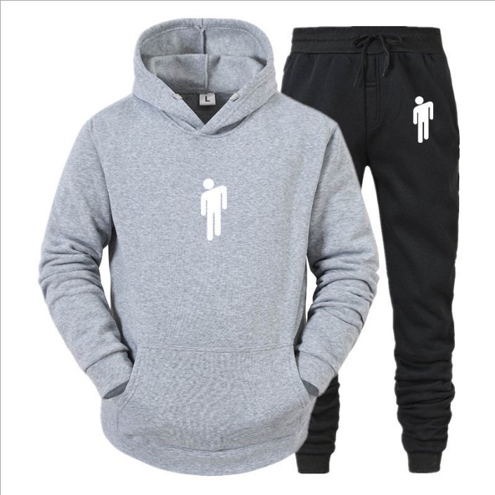 Custom Logo Men Tracksuits Sweat Suit Fleece Jogging Plain Two 2 Piece Sweatsuits Unisex Jogger Pants Sweatpants and Hoodie Set