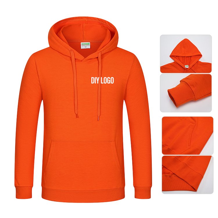 custom printing blank polyester hoodie for sublimation cotton feel oversized men's hoodies sweatshirts