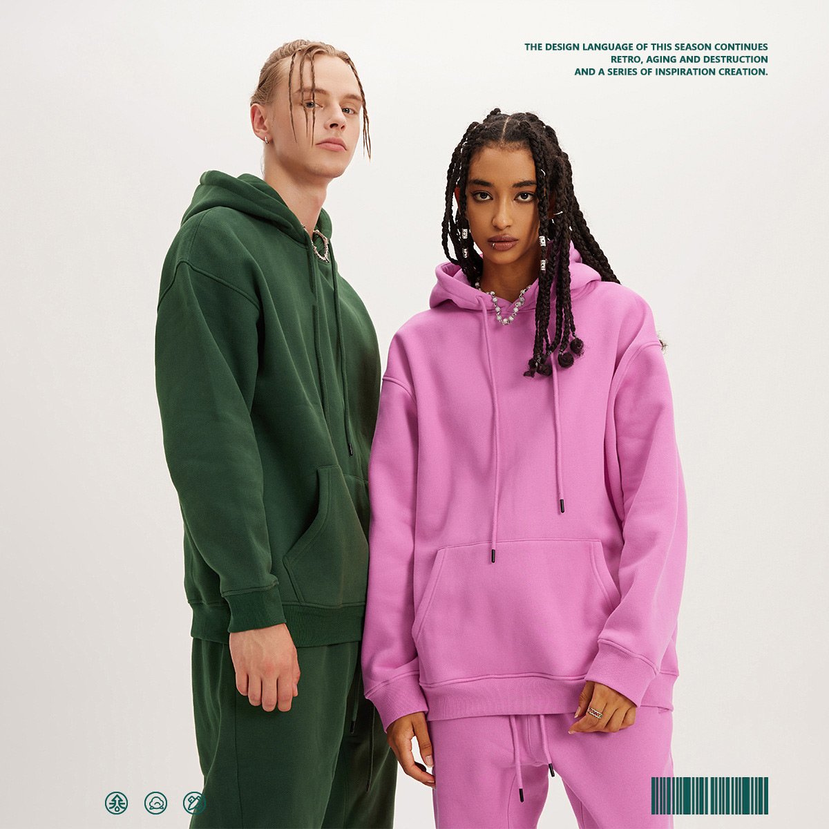 Factory Wholesale Heavy Weight Sweatshirts Custom Printing Embroidery Clothing Manufacturers Men's Hoodies & Sweatshirts