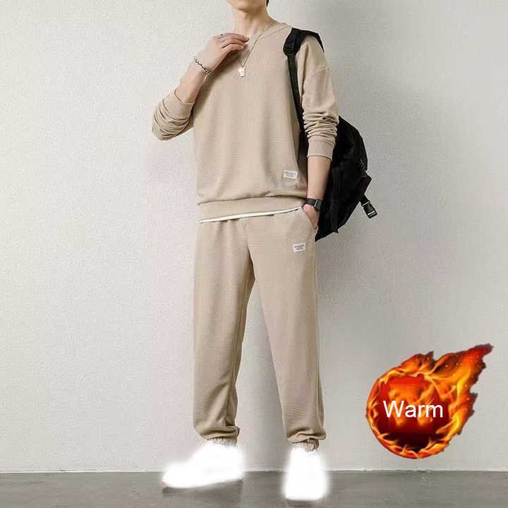 Hot selling 2024 Fashion Silk Men Set 2 Pieces Pants T-Shirt Breathable Quick Dry Mens Sets Loose Casual Sets For Men