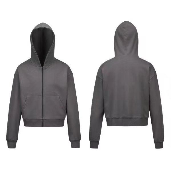 Autumn New Customized Design American Hoodie Street Style Zipper Hoodie Basic Fashion Men's Hoodie