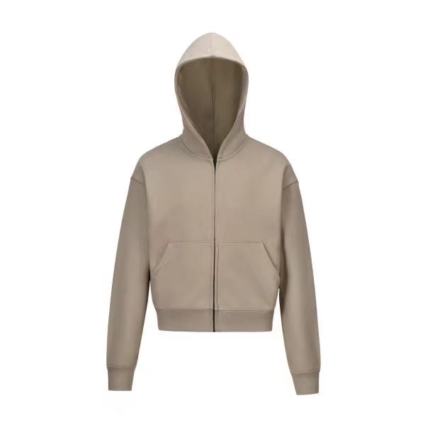 Autumn New Customized Design American Hoodie Street Style Zipper Hoodie Basic Fashion Men's Hoodie
