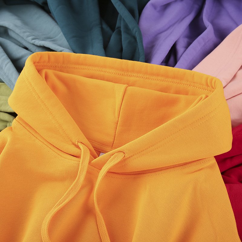 H5273 High Quality 380g 100% Cotton Drop Shoulder Unisex Hoodies Oversized Men's Hoodies