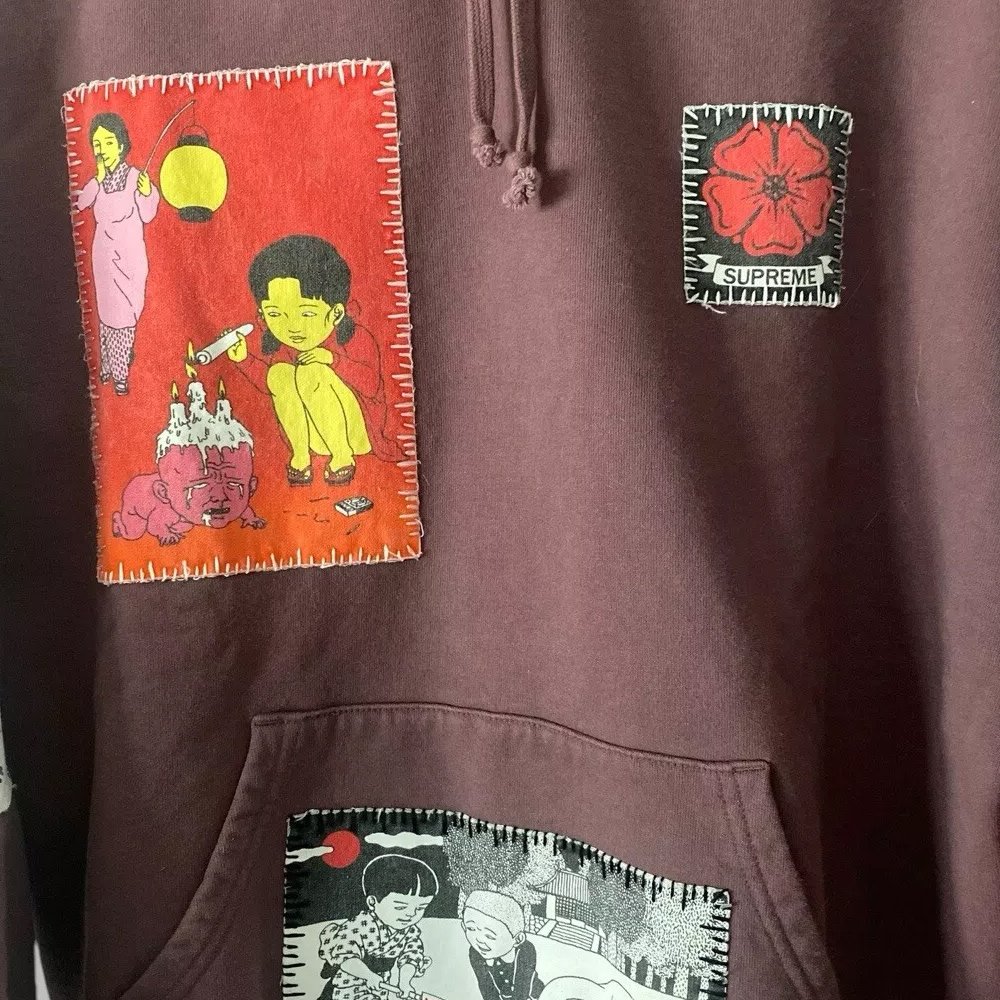 Custom Patch Embroidery Hoodie - Durable, Comfortable Material with Personalized Designs, Perfect for Street Style