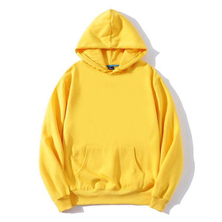 men's high quality custom soild color oversized hoodie
