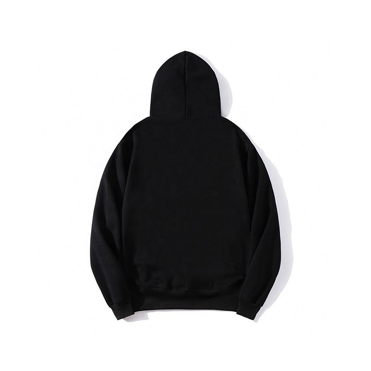 men's high quality custom soild color oversized hoodie